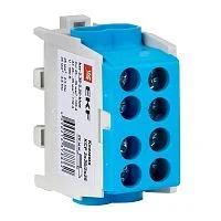 Клемма распределительная КСР с двойн. винтом 2х35/2х25 син. PROxima EKF ksr-2.35-2.25-blue