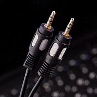 Шнур 3.5 Stereo Plug - 3.5 Stereo Plug 1.5м (GOLD) Rexant 17-4112