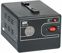 Стабилизатор напряжения 1ф 1.5кВА HUB переносной IEK IVS21-1-D15-13