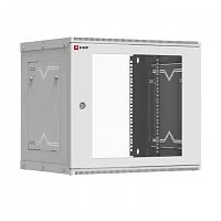 Шкаф телекоммуникационный Astra A 9U 600х350 настенный разборный дверь стекло PROxima EKF ITB9G350D