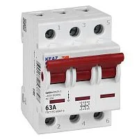 Выключатель нагрузки модульный OptiDin BM63PL-363-УХЛ3 (ВМ63PL) КЭАЗ 328170