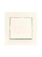Рамка 1-местн. горизонт. VESNA кремов. LEZARD 742-0300-146